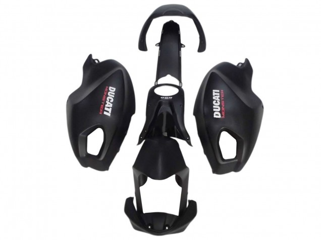 Großhandel Ducati Monster 696 796 1100 1100S Motorrad Verkleidung 2008-2012 - Matt Schwarz