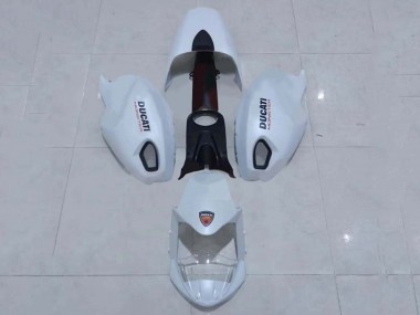 Großhandel Ducati Monster 696 796 1100 1100S Motorrad Verkleidung 2008-2012 - Weiss