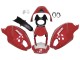 Großhandel Ducati Monster 696 796 1100 1100S Motorrad Verkleidung 2008-2012 - Rot Weiss