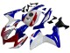 Großhandel Honda CBR125R Motorrad Verkleidung 2002-2006 - Weiss Blau Rot