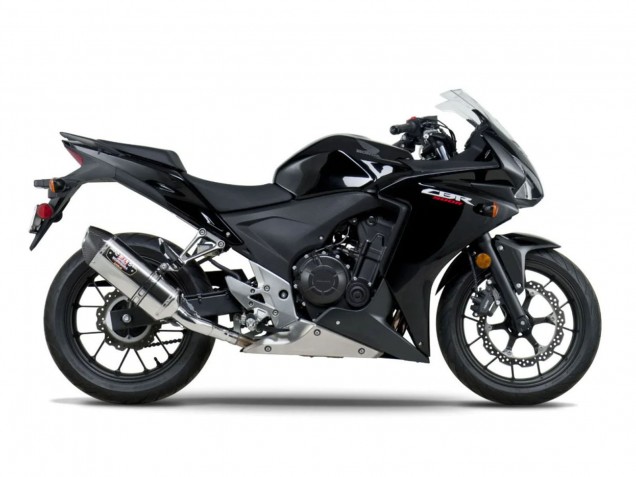 Großhandel Honda CBR500R Motorrad Verkleidung 2013-2015 - Glanzendes Schwarz Matt Schwarz