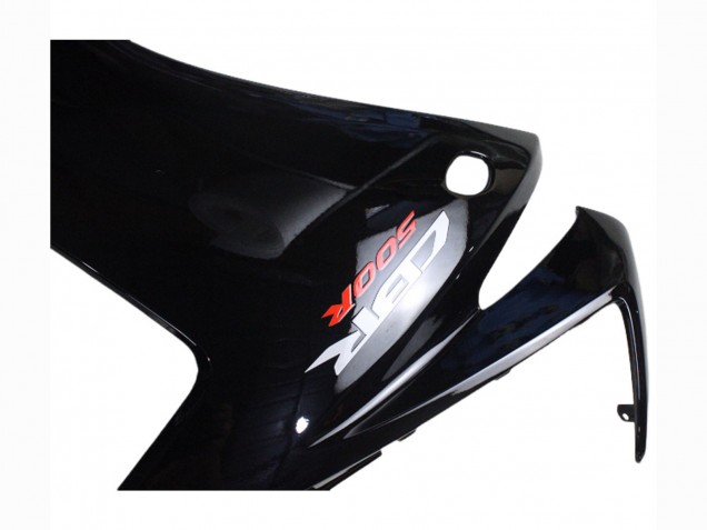 Großhandel Honda CBR500R Motorrad Verkleidung 2013-2015 - Glanzendes Schwarz Matt Schwarz