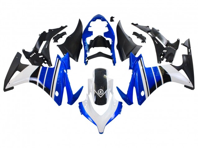 Großhandel Honda CBR500R Motorrad Verkleidung 2013-2015 - Blau Weiss Matt Schwarz