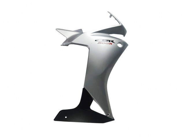Großhandel Honda CBR500R Motorrad Verkleidung 2013-2015 - Silber Glanzendes Schwarz
