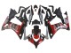 Großhandel Honda CBR500R Motorrad Verkleidung 2013-2015 - Rot Silber Glanzendes Schwarz