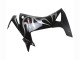 Großhandel Honda CBR500R Motorrad Verkleidung 2013-2015 - Glanzendes Schwarz Silber Flamme
