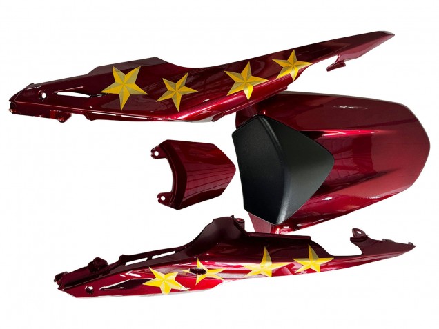 Großhandel Honda CBR500R Motorrad Verkleidung 2013-2015 - Rot Blau Gelb Stern
