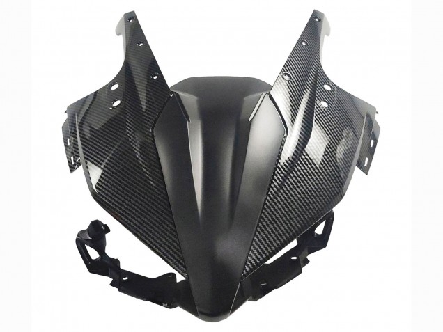 Großhandel Honda CBR500R Motorrad Verkleidung 2016-2018 - Schwarzes Carbonfaser Rot