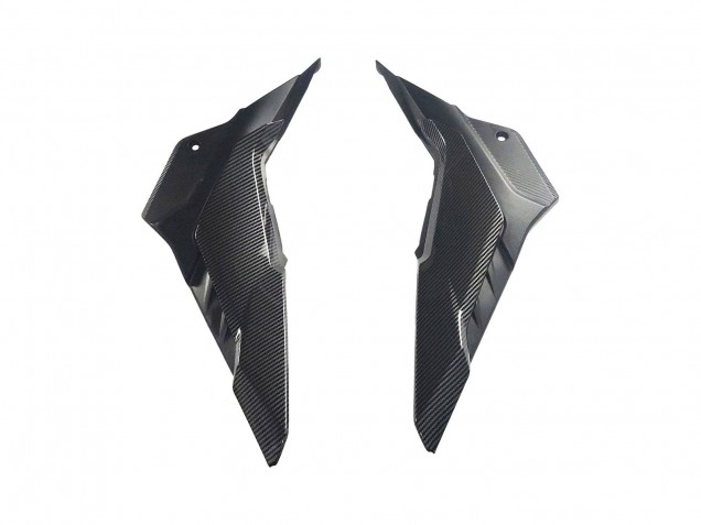 Großhandel Honda CBR500R Motorrad Verkleidung 2016-2018 - Schwarzes Carbonfaser Rot