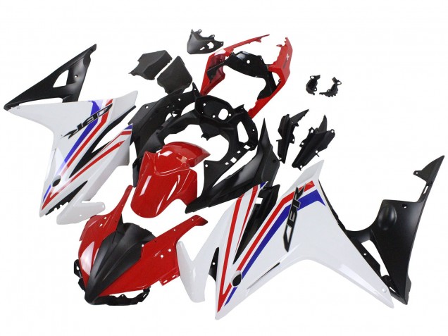 Großhandel Honda CBR500R Motorrad Verkleidung 2016-2018 - Weiss Rot Blau Matt Schwarz