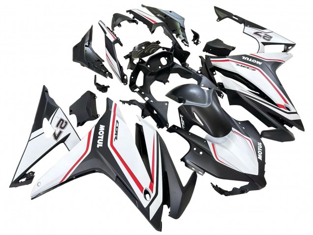 Großhandel Honda CBR500R Motorrad Verkleidung 2016-2018 - Weiss Rot Matt Schwarz