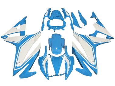 Großhandel Honda CBR500R Motorrad Verkleidung 2016-2018 - Hellblau Weiss