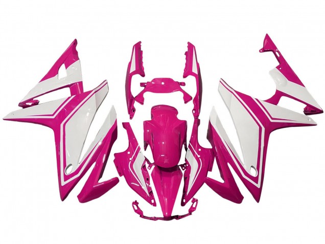 Großhandel Honda CBR500R Motorrad Verkleidung 2016-2018 - Rosa Weiss