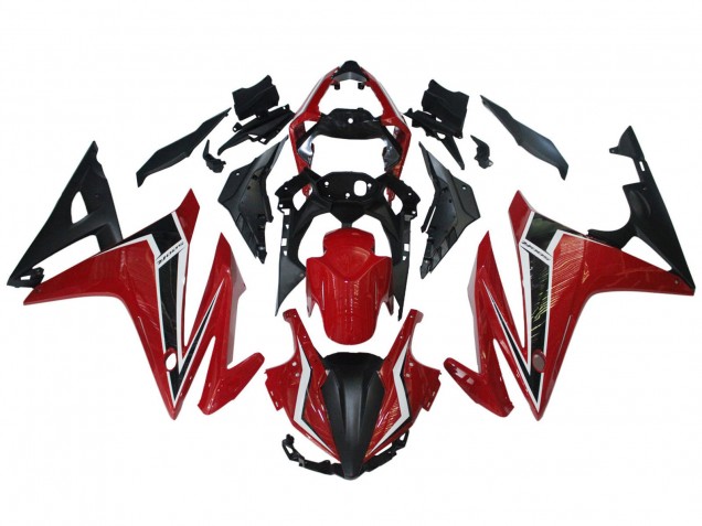 Großhandel Honda CBR500R Motorrad Verkleidung 2016-2018 - Rot Weiss Matt Schwarz
