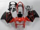 Großhandel Honda VFR 800 Motorrad Verkleidung 1998-2001 - Rot Glanzendes Schwarz Streifen