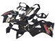 Großhandel Honda VFR 800 Motorrad Verkleidung 1998-2001 - Glanzendes Schwarz Rot Aufkleber