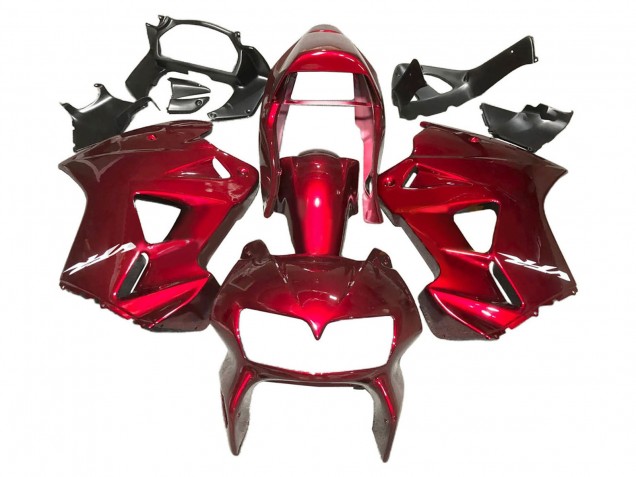 Großhandel Honda VFR 800 Motorrad Verkleidung 1998-2001 - Rot