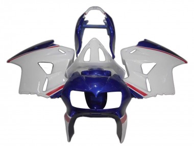 Großhandel Honda VFR 800 Motorrad Verkleidung 1998-2001 - Weiss Blau Rot