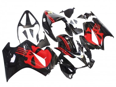Großhandel Honda VFR 800 Motorrad Verkleidung 2002-2013 - Glanzendes Schwarz Rot