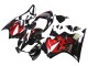 Großhandel Honda VFR 800 Motorrad Verkleidung 2002-2013 - Glanzendes Schwarz Rot