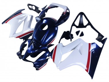 Großhandel Honda VFR 800 Motorrad Verkleidung 2002-2013 - Weiss Rot Dunkel Blau