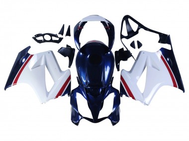 Großhandel Honda VFR 800 Motorrad Verkleidung 2002-2013 - Weiss Rot Dunkel Blau