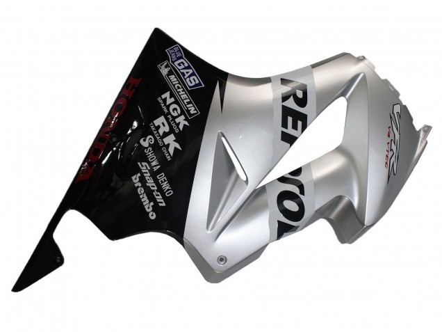 Großhandel Honda VFR 800 Motorrad Verkleidung 2002-2013 - Silber Glanzendes Schwarz Repsol