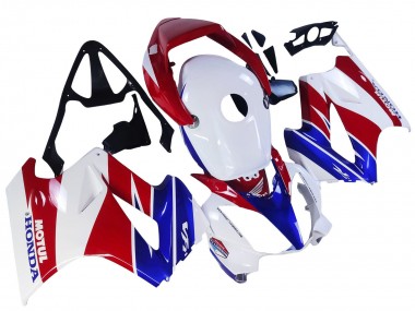 Großhandel Honda VFR 800 Motorrad Verkleidung 2002-2013 - Weiss Rot Blau Motul