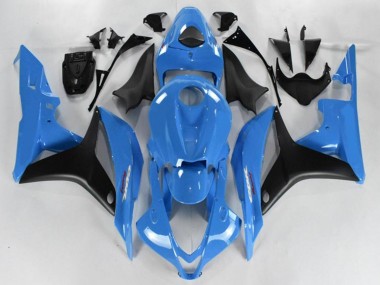 Großhandel Honda CBR600RR Motorrad Verkleidung 2007-2008 - Hellblau Glanzendes Schwarz