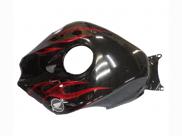 Großhandel Honda CBR1000RR Motorrad Verkleidung 2008-2011 - Glanzendes Schwarz Rot Flamme