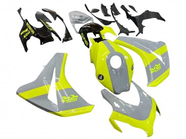 Großhandel Honda CBR1000RR Motorrad Verkleidung 2008-2011 - Nardo Grau Fluoreszierendes Grun