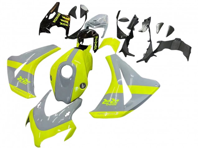 Großhandel Honda CBR1000RR Motorrad Verkleidung 2008-2011 - Nardo Grau Fluoreszierendes Grun