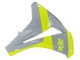 Großhandel Honda CBR1000RR Motorrad Verkleidung 2008-2011 - Nardo Grau Fluoreszierendes Grun