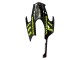 Großhandel Honda CBR1000RR Motorrad Verkleidung 2008-2011 - Nardo Grau Fluoreszierendes Grun