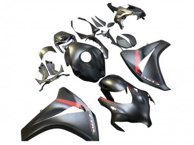 Großhandel Honda CBR1000RR Motorrad Verkleidung 2008-2011 - Matt Schwarz Rot Fireblade