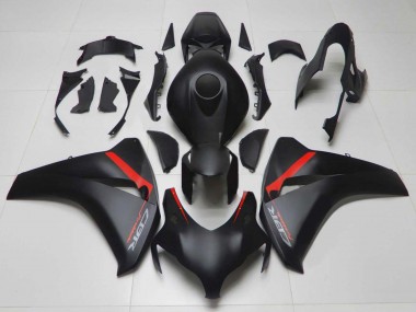 Großhandel Honda CBR1000RR Motorrad Verkleidung 2008-2011 - Matt Schwarz Rot Fireblade