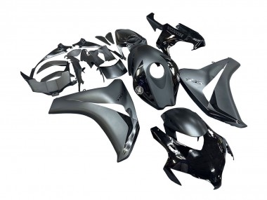 Großhandel Honda CBR1000RR Motorrad Verkleidung 2008-2011 - Grau Glanzendes Schwarz
