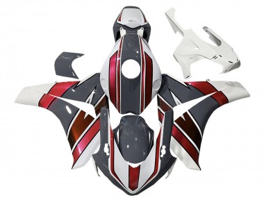 Großhandel Honda CBR1000RR Motorrad Verkleidung 2008-2011 - Weiss Rot Grau