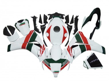 Großhandel Honda CBR1000RR Motorrad Verkleidung 2008-2011 - Weiss Rot Dunkel Grun