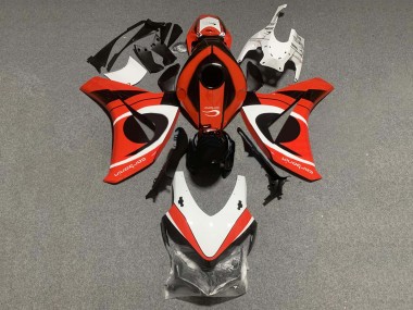 Großhandel Honda CBR1000RR Motorrad Verkleidung Kit 2008-2011 - Weiss Rot Glanzendes Schwarz