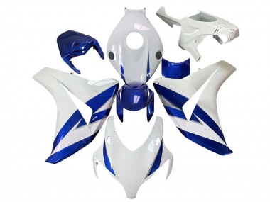 Großhandel Honda CBR1000RR Motorrad Verkleidung 2008-2011 - Weiss Blau