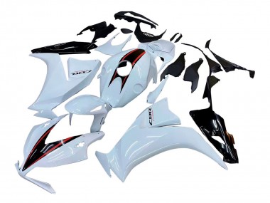 Großhandel Honda CBR1000RR Motorrad Verkleidung 2012-2016 - Weiss Glanzendes Schwarz