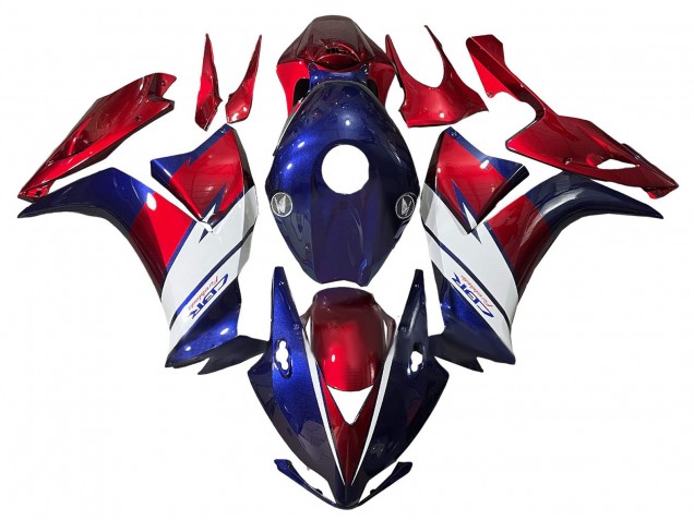Großhandel Honda CBR1000RR Motorrad Verkleidung 2012-2016 - Rot Blau Weiss Fireblade