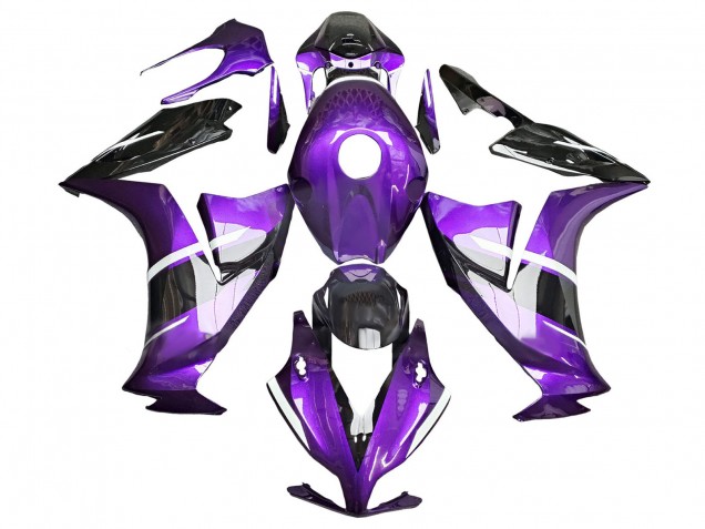 Großhandel Honda CBR1000RR Motorrad Verkleidung 2012-2016 - Lila Glanzendes Schwarz