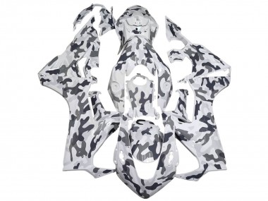 Großhandel Honda CBR1000RR Motorrad Verkleidung 2017-2023 - Weiss Grau Camouflage