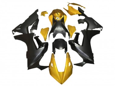 Großhandel Honda CBR1000RR Motorrad Verkleidung 2017-2023 - Gold Matt Schwarz