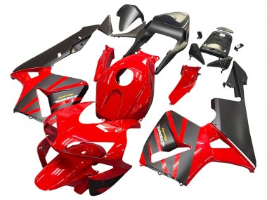 Großhandel Honda CBR600RR Motorrad Verkleidung 2003-2004 - Rot Matt Schwarz Rennen