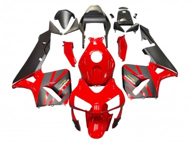 Großhandel Honda CBR600RR Motorrad Verkleidung 2003-2004 - Rot Matt Schwarz Rennen
