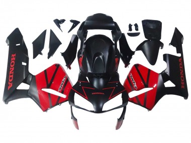 Großhandel Honda CBR600RR Motorrad Verkleidung 2003-2004 - Rot Glanzendes Schwarz Matt Schwarz