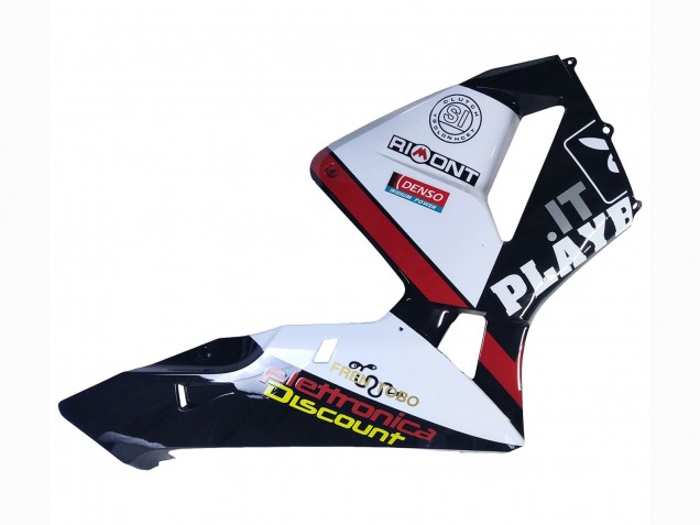 Großhandel Honda CBR600RR Motorrad Verkleidung 2003-2004 - Weiss Rot Glanzendes Schwarz Denso Rimont